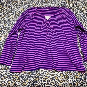 Long sleeve striped shirt